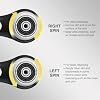 UMICKOO Electric Facial Cleansing Brush, 2-Way Rotating Face Scrubber for Daily & Deep Cleaning, 3 Modes, 5 Brush Heads, Rechargeable, IPX7 Waterproof for All Skin Types