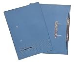 Eastlight Transfer Spring File, 38mm Foolscap, Colour Blue, Box 25 (Colours May Vary)