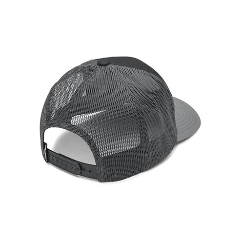 Image of Volcom Men's Snapback Hat - 6-Panel Twill Flat Brim Cap Adjustable Snap Closure