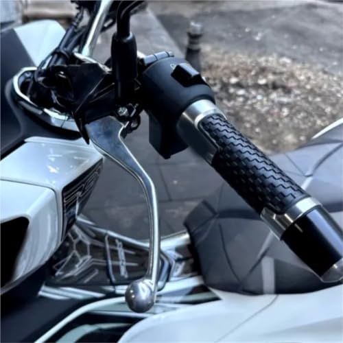 Puños BMW R1100RS 1993 a 2001 manillar de moto de 7/8 pulgadas con tapón antideslizante negro 3