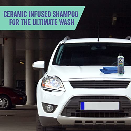 Spardiant Quartz Wash Car Shampoo – Ph Neutral Car Cleaning Shampoo - Works With Foam Cannons & Bucket Washes - Sio2 Car Wash Soap For Cleaning Ceramic Coatings, Waxes & Sealants #TOP1