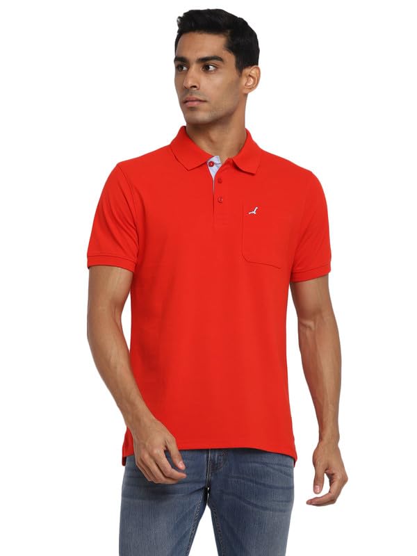 Image of AMERICAN CREW Polo Collar T-Shirt for Men with Pocket