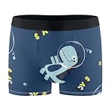 KLL Space Dinosaur Aliens Boxer Brief Mens Underwear Men Athletic Underwear Men Underware XX-Large