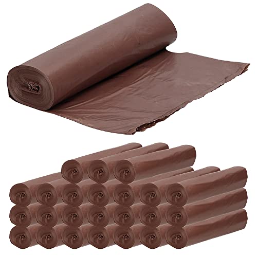 500 sacs à ordures avec une capacité de 20l auto-custranine chacune