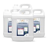 FILO High-Strength White Vinegar 20% 4x 5L | Natural Weed Killer | Extra-Strong Multi-Purpose Cleaner | Industrial and Household Use | Food Grade Cleaning Vinegar.