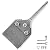 Monkey King Bar- 4 Inch Wide SDS Plus Bits Chisel-(4"x10") Floor Scraper with Removes Thinset and Adhesives