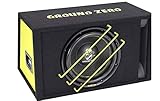  Subwoofer Ground Zero GZRB 30SPL in cassa reflex Potenza 1350 Watt sub auto BOX