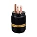 Viborg HiFi Power Plug Set VM501+VF501 OFC Non-Magnetic, Glass Fiber Shell Plug Conductive US AC Power Supply IEC C15 for DIY Audiophile Cable