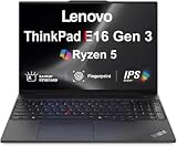 ME2 Customized Laptop, Created Using Lenovo ThinkPad E16 Gen 3 Business Laptop 16' IPS FHD+ (AMD Ryzen 5 230, 8GB/16GB/32GB DDR5 RAM, 512GB/1TB/2TB SSD, Fingerprint, Backlit, Thunderbolt 4, Win11Pro)
