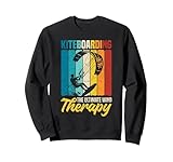 Kiteboarding Kitesurf La mejor terapia de viento Sudadera