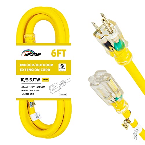 Weatherproof 1.8m Extension Cable with Indicator