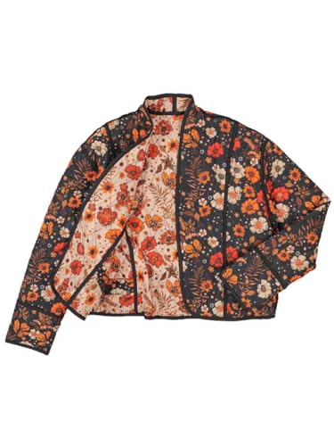 Simply Southern Women's Reversible Jacket, Tan, Size XL