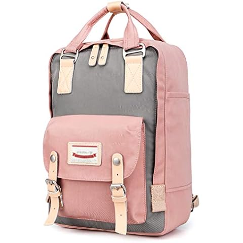 Goldwheat Travel Backpack School Bag Bookbag Satchel Laptop Daypack Weekender Shoulder Bag for Men Women,fits for 13 in Laptop Cover