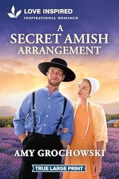 Paperback A Secret Amish Arrangement: An Uplifting Inspirational Romance [Large Print] Book