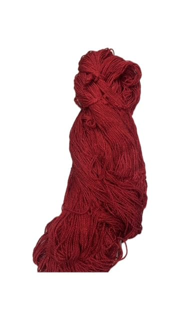 Image of Knitting Wool, 100 gm, Woolen Crochet Yarn for Knitting and Crocheting (RED)