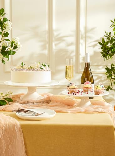 Sweese 12-INCH CAKE STAND 12-Inch Porcelain Cake Stand, Round Dessert Stand thumb #2