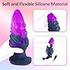 ferch Analplug für Männer Frauen, Analdildo Buttplug für Anfänger und Fortgeschrittene, Monster Dildo Tentakel Oktopus Silikon Dildo Sex Spielzeug für die Frau Männer Paare (16cm) #2