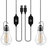 USB Camping Bulb Touch Switch Non Dimmable 3W 400lm Warm White LED Lantern for Fishing Boat Car Truc