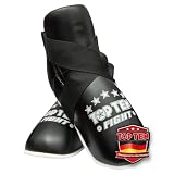 TOP TEN Fußschutz „Fight“ - schwarz, Gr. S