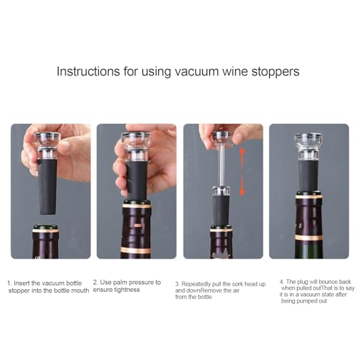Abrebotellas de vino para cenas, barbacoas y camping 5
