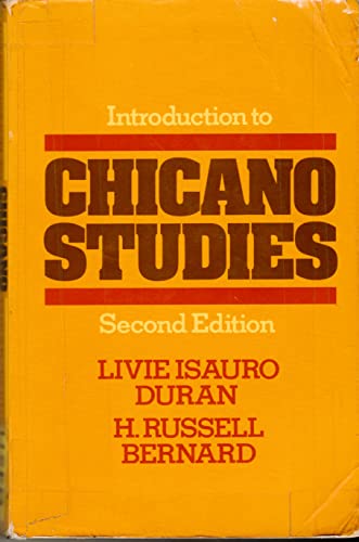 Introduction to Chicano Studies: A Reader 0023308508 Book Cover