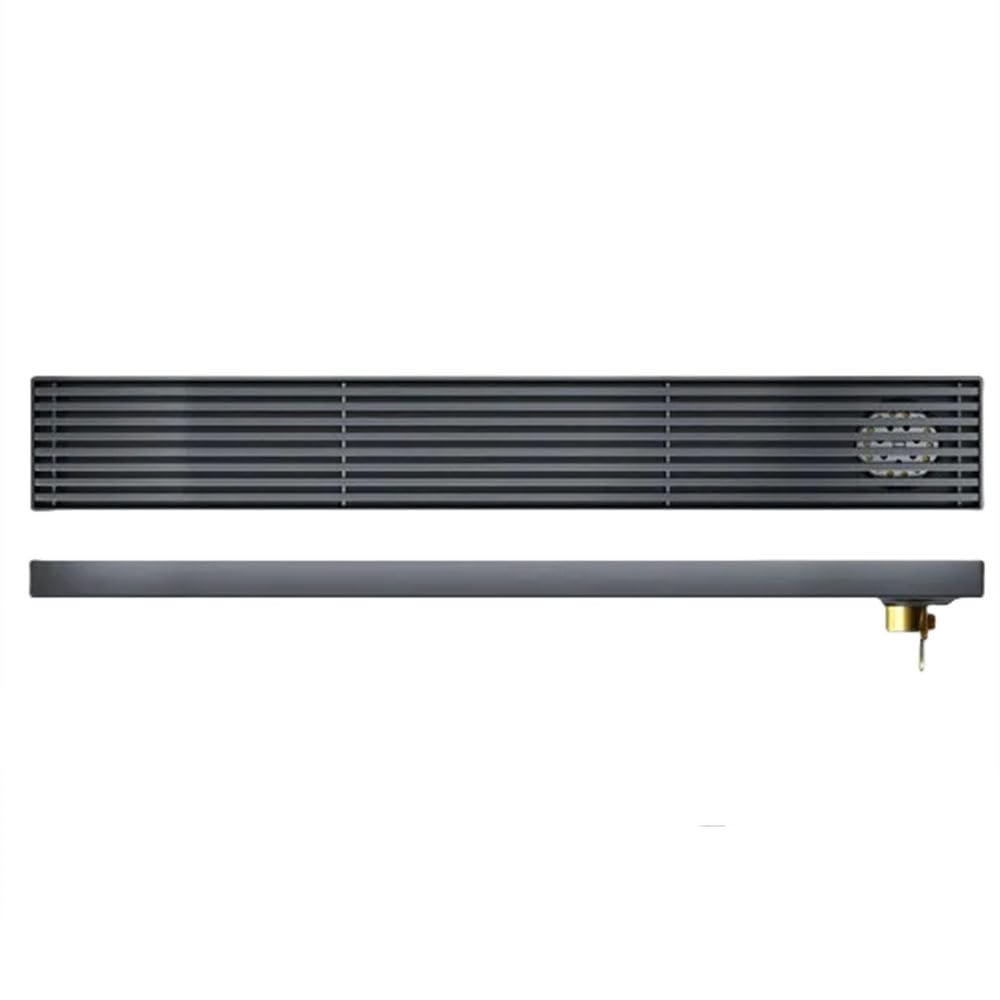 Desagüe de Suelo Largo de Acero Inoxidable 304, Rectangular, antiolor, Bandeja de Ducha para baño, bañera Larga, 20 cm-90 cm, Opcional, 20 cm A, 70 cm B-A,70cmb-A