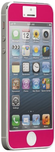 Case-Mate ���{���K�i iPhone5s / 5 ZERO bubbles Screen Protector, Flame Red �u�[�� �o�u���v �t���ی�V�[�g, �t���C�����b�h CM022818