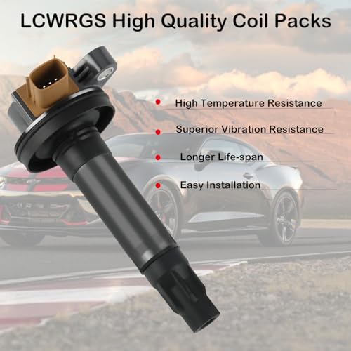 Ignition Coil Packs for EcoBoost 3.5 2011 2012 2013 2014 2015 2016 Ford F150 F-150 Expedition Explorer Flex Taurus Transit Lincoln MKS MKT Turbo 3.5L V6 Replaces# UF646 DG549 - Set of 6