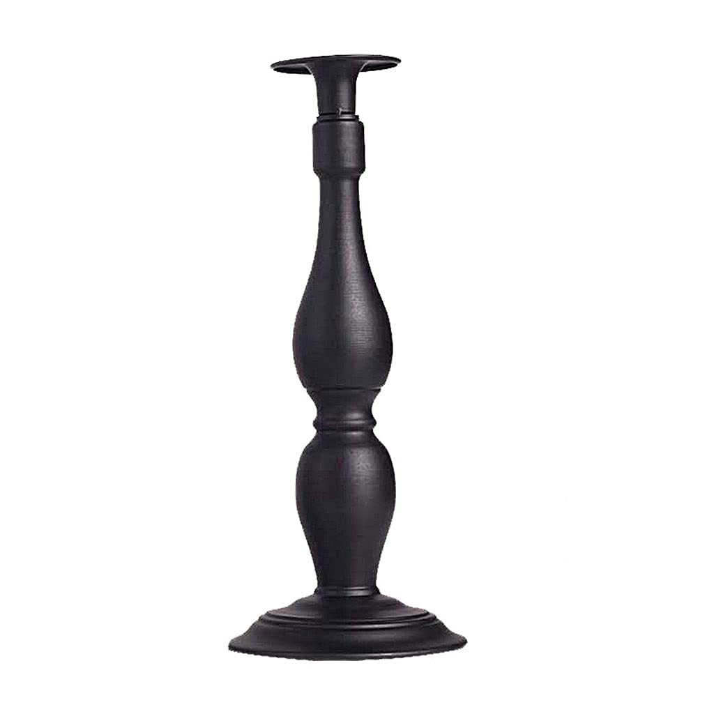 Candle Holder Iron Taper Candle Holder, Candelabra Vintage Candlestick For Wedding Centerpieces Party Dinner Event Home Decor Decorative(L)