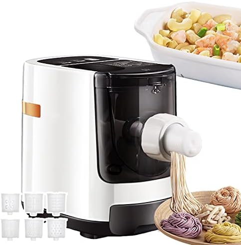 MáQuina De MacarrãO EléTrica Pequena Inteligente, Com 6 Moldes, F...