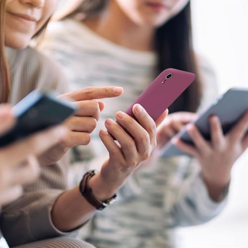 Coque iPhone XR silicone souple prune coque arrière antichoc - 6
