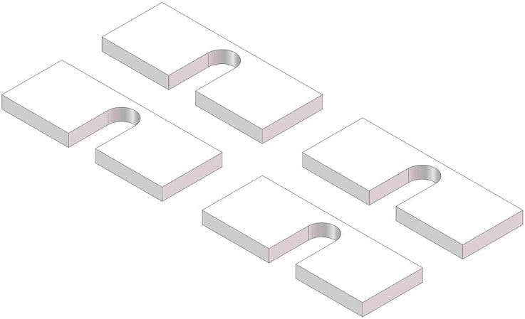 Husky Towing Products 31419 Base Rail Spacer Kit