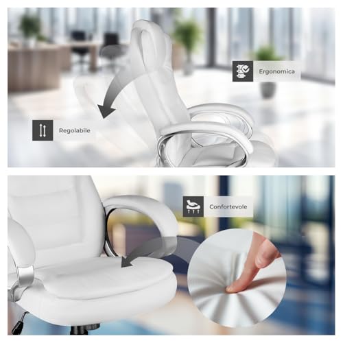 ® Poltrona da Ufficio Ergonomica - Sedia gaming - Immagine 7