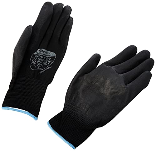 Polyco Matrix P PU Palm Coated Grip Gloves - Single Pair , 7/Small Size