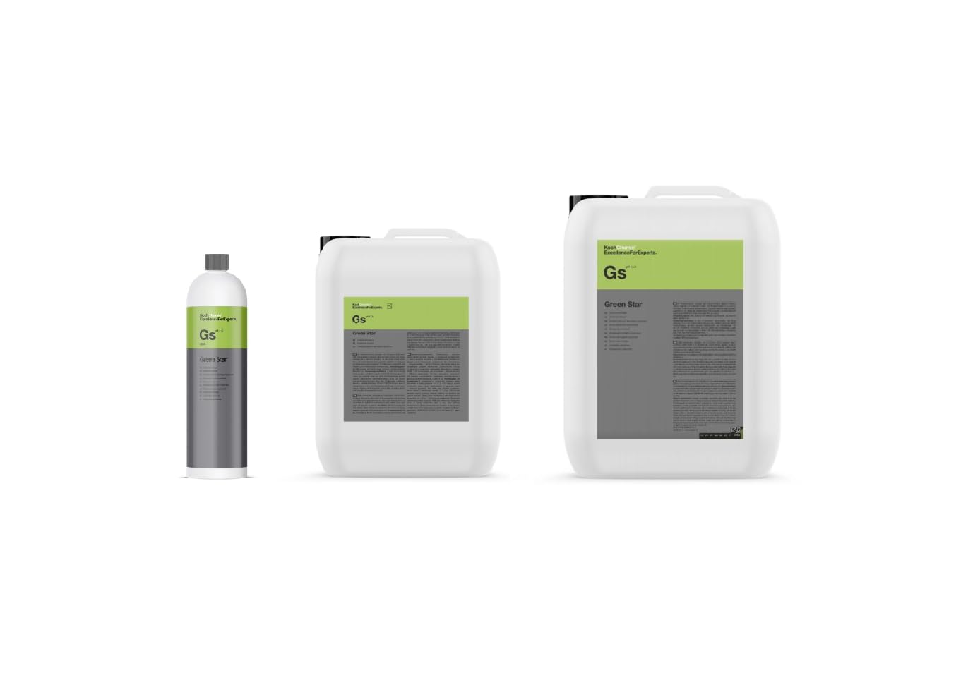 KOCH CHEMIE - Gs Green Star - Limpiador universal - Limpiador universal 5L