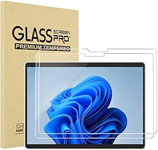 ProCase Screen Protector for Microsoft Surface Pro 8 / Surface Pro X 13 inch 2021 Release, Ultra Thin Tempered Glass Screen Film Guard, 2 Pack