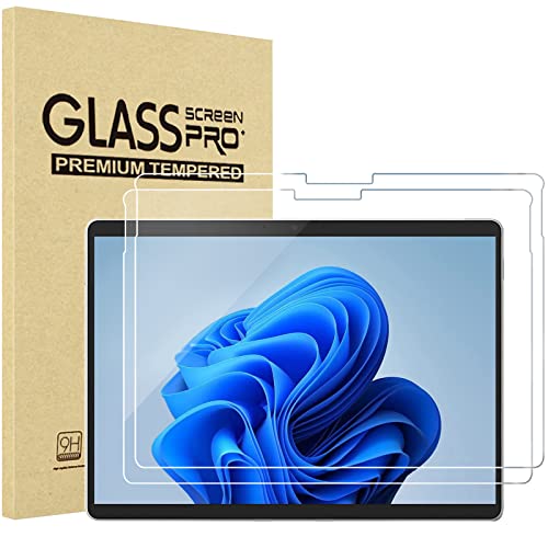 ProCase 2 Pack Tempered Glass Protector for Surface Pro 12/11 /10/9 /8 /X