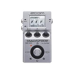 55 effects types (47 stomp box effects, 8 amp models) can be used in any combination Use up to six effects simultaneously, 30 preset patches ready for immediate use, Create and store up to 50 original patches Integrated auto-chromatic tuner, Tap temp...