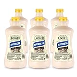 COOSUR Pack Mayonesa Receta Tradicional. 6 unidades de 1850 ml. Sin Gluten, Sin Conservantes y Sin Aromas Artificiales.