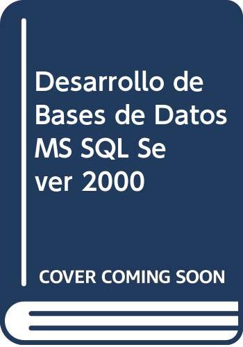 Desarrollo de Bases de Datos MS SQL Sever 2000 : Hawtorne: Amazon.com ...