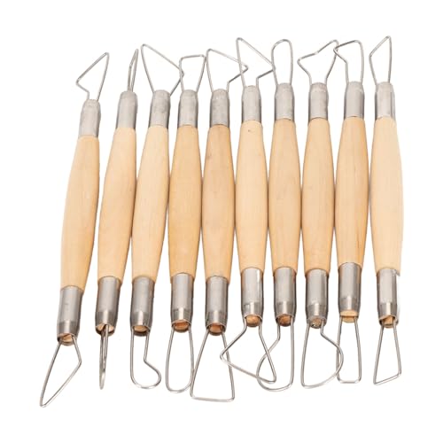 Ferramentas de Escultura Em Argila, Ampla Aplicação, Conjunto Compacto Ergonômico de Escultura Em Ar