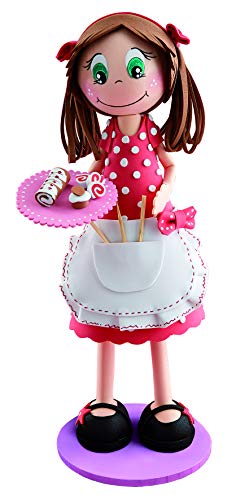 APLI apli13848 Gebäck Macht Schaumstoff Puppe Kit, Wit