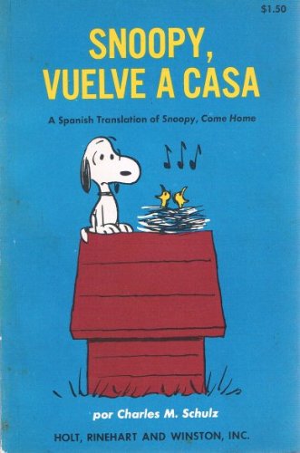 Snoopy, Vuelve a Casa (Peanuts) 0030725909 Book Cover