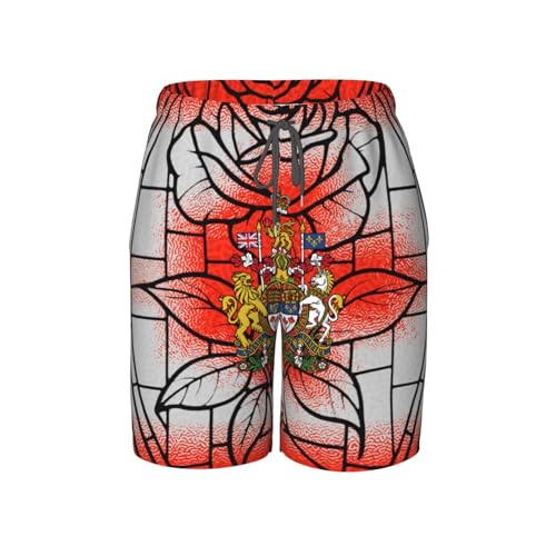 Men's Cape Verde National Emblem Swim Trunks Quick Dry for Swimming, Beach Bathing Durable Men's Swimming Shorts