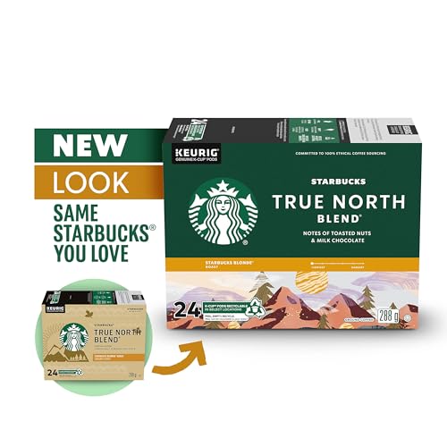 Image of Starbucks True North Coffee, K-Cup Portion Pack for Keurig Brewers (24 Pack)