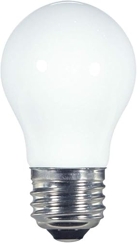 Miniatura 2 de Satco Accesorio-Lámpara de repuesto LED A15 de 1.4 W, base media, 1.94 pulgadas de ancho con acabado escarchado