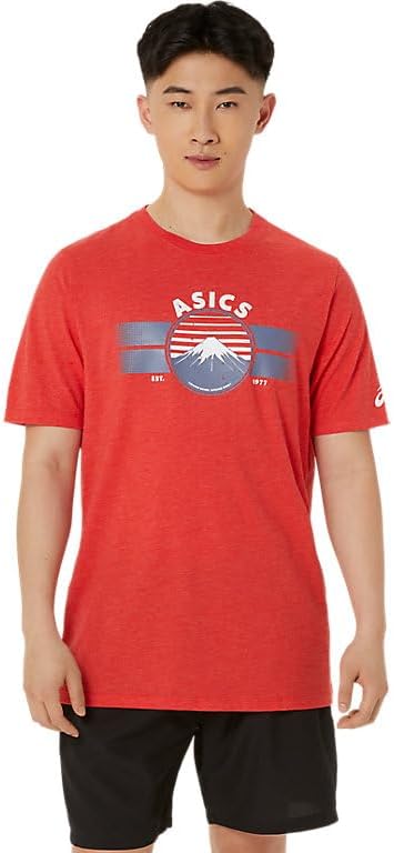 ASICS Unisex EST 1977 MTN Short Sleeve TEE Running Apparel