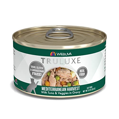 Weruva's Truluxe Cat Food, Mediterranean Harvest With Tuna Whole Meat & Veggies In Gravy, 3Oz (Pack Of 24) #TOP18