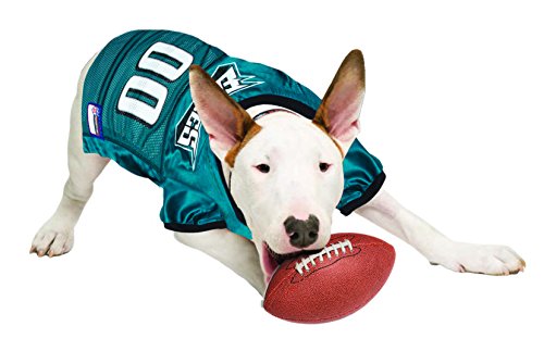 Nfl Philadelphia Eagles Dog Jersey, Size: Medium. Best Football Jersey Costume For Dogs & Cats. Licensed Jersey Shirt. #TOP5