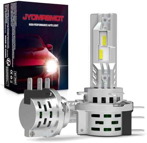 Ampoule H15 LED Anti Erreur Canbus 130W 13000LM 6000K CSP Chip Ec...